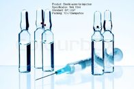 الإدارة المعقمة للحقن USP Water for Sterile Water For Injection 10Ml البلاستيك والزجاج أمبولة