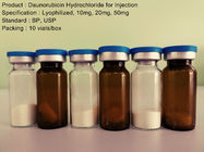 حقن مسحوق مجفف بالتجميد Antineoplastic / Daunorubicin Hydrochloride Injection 20mg مكافحة السرطان