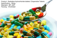 أقراص Sertraline Hydrochloride / أقراص قابلة للفك عن طريق الفم 50 ملغ