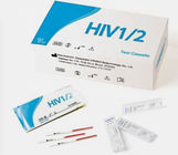 اختبار ISO لشهادة Hiv / اختبار الدم 2 جهاز اختبار NCU / Ml Hiv السريع