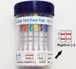 تخصيص متعدد 12 لوحة البول اختبار المخدرات كوب للاستخدام المنزلي دقة عالية