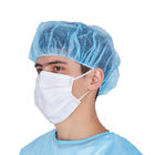 تنفس قناع الوجه الطبي غير المنسوجة العباءات الجراحية قبعات صديقة للبيئة