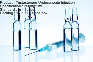 حقن هرمون التستوستيرون Undecanoate حقن صغيرة الحجم