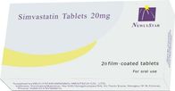 الأدوية الخافضة للشحوم وكلاء الأدوية الفموية ، Simvastatin 20 mg Tablet