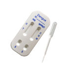 بطاقة اختبار طبية بيضاء اللون Igg / Gm Rapid Test 3.0mm / 4.0mm الحجم ISO13485
