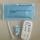 بطاقة اختبار طبية بيضاء اللون Igg / Gm Rapid Test 3.0mm / 4.0mm الحجم ISO13485