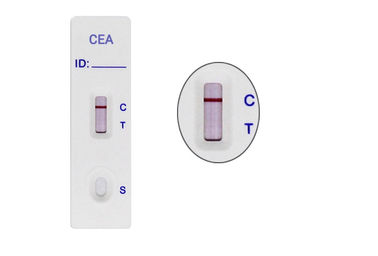 دقيق CEA Carcinoembryonic Antigen السريع اختبار الشريط كاسيت الاستفادة من WB / S / P