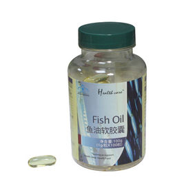 المكملات الغذائية الصحية زيت السمك غطاء زيت السمك كبسولات هلامية DHA + EPA 1g / حبة
